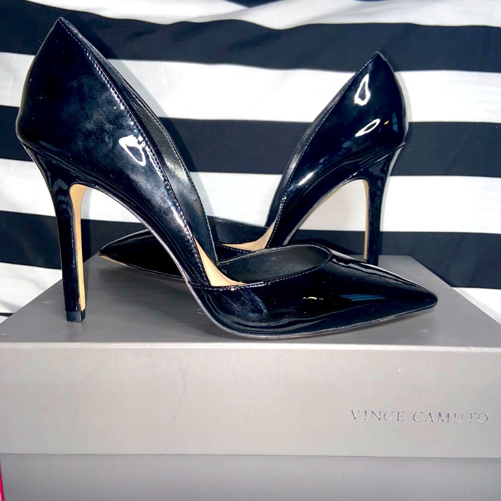 Vince Camuto Black Heels Size 7.5 Womens